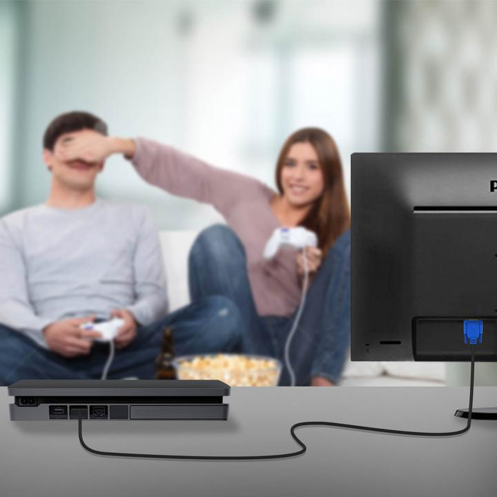 Image du produit LinQ HDMI – VGA (1.80 m, VGA, HDMI)