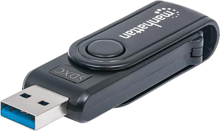 Produktbild Manhattan Mini Multi-Card Reader-Writer (USB 3.0)