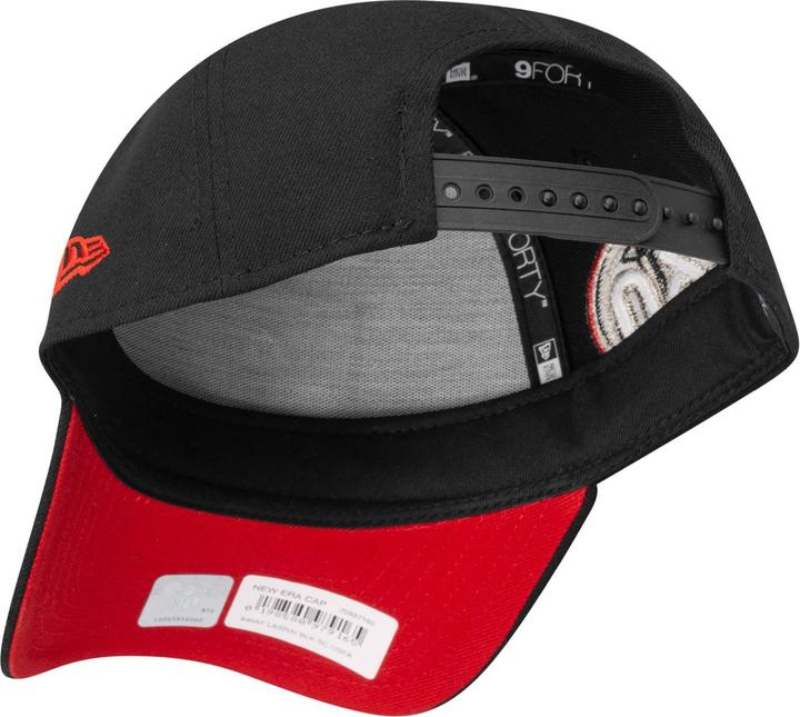 Actual product image New Era 9Forty Snapback Cap - Las Vegas Raiders Schwarz Rot (One size)