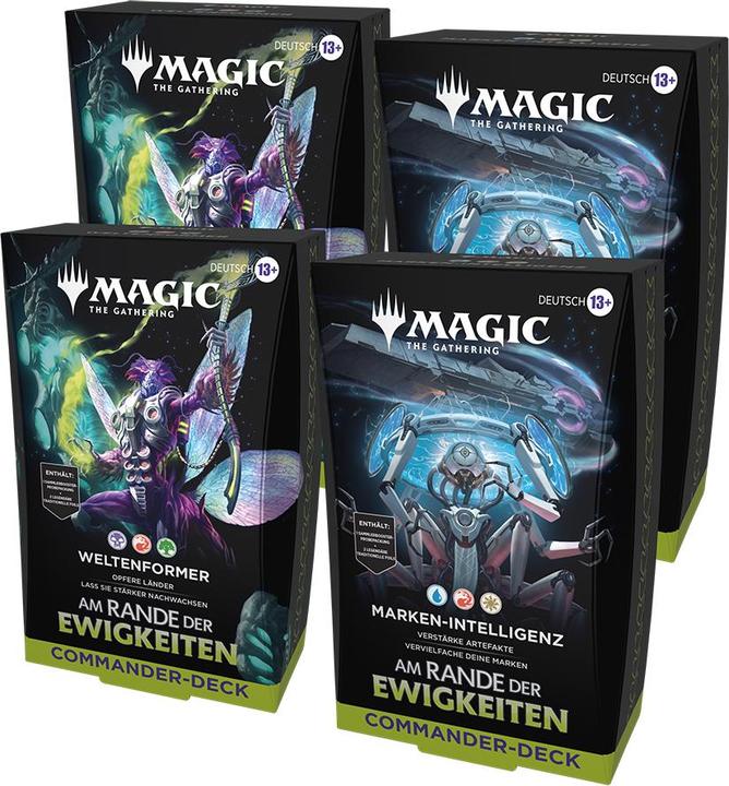 Actual product image Magic the Gathering MTG: Am Rande der Ewigkeiten - Commander Deck Set -D- (German, Commander)
