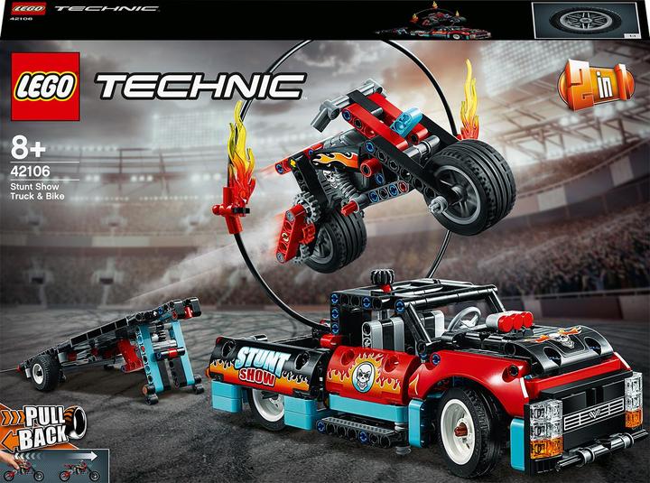 LEGO Stunt-Show mit Truck und Motorrad (42106, LEGO Technic)