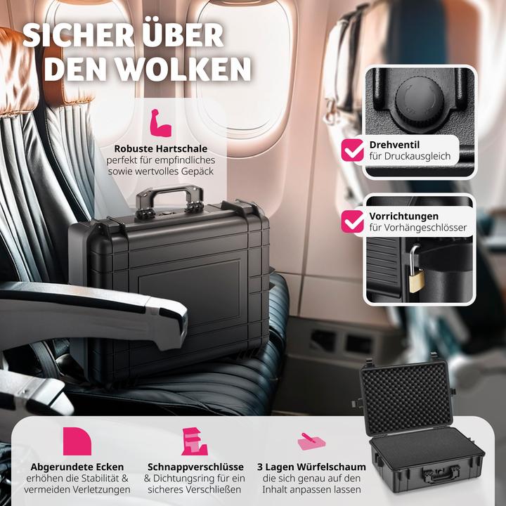 Produktbild tectake Fotokoffer (Fotokoffer, 35 l)
