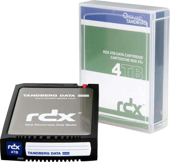 Image du produit Tandberg Data Tandberg Rdx 4tb Cartouche Rdx Cartouche (RDX, 4000 Go)