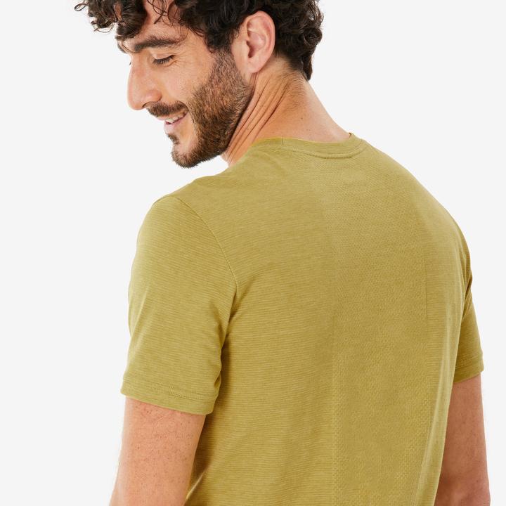 Produktbild Quechua Wandershirt Herren kurzarm - NH500 Fresh khaki (4XL)