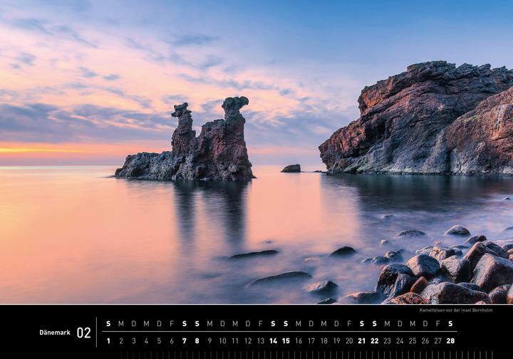 Produktbild Dänemark Premiumkalender 2026 (50 x 35 cm, Deutsch)