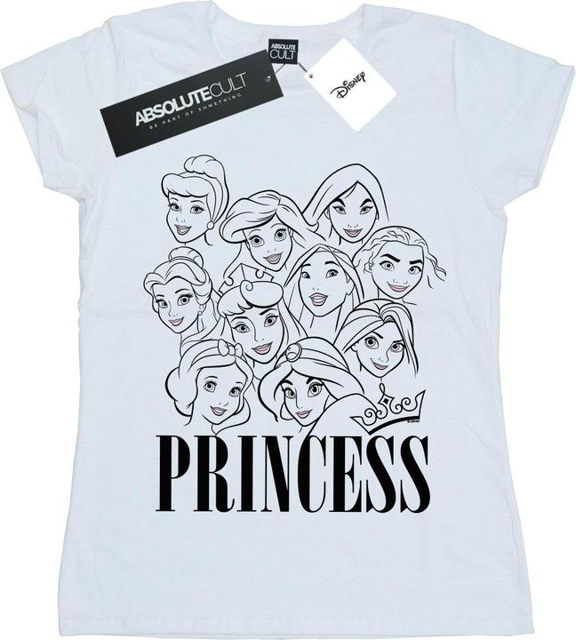Disney Princess Multi Faces TShirt (XL)