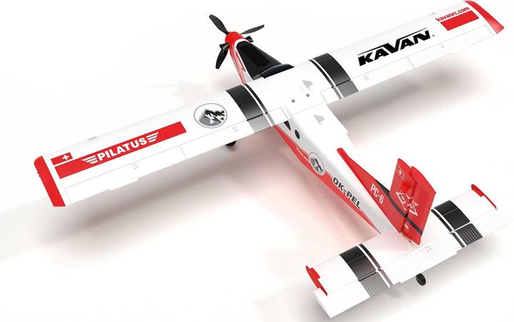 Produktbild Kavan Pilatus PC-6 Porter 1500mm ARF - rot (Scale Modell)