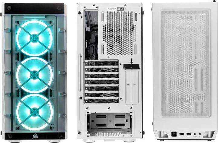 Actual product image Corsair iCUE 465X RGB (ATX, mATX, Mini-ITX)