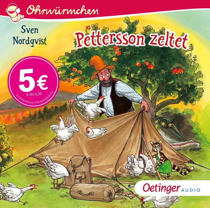 Produktbild Ohrwürmchen - Pettersson und Findus Pettersson zeltet (Angela Metzler, Katharina Wolter, Ilse Strambowski, Sven Nordqvist, Laura Maire, Martin Reinke, Deutsch)