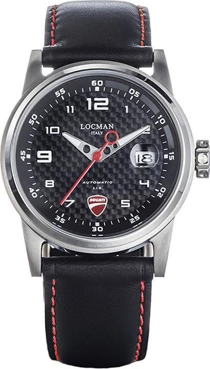 Produktbild Locman Italy Herrenuhr Ducati Automatik Ref. D104A09S (Analoguhr, 42 mm)