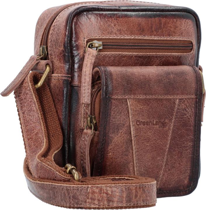 Immagine prodotto Greenland Nature Mascu & Line borsa a tracolla in pelle 20 cm