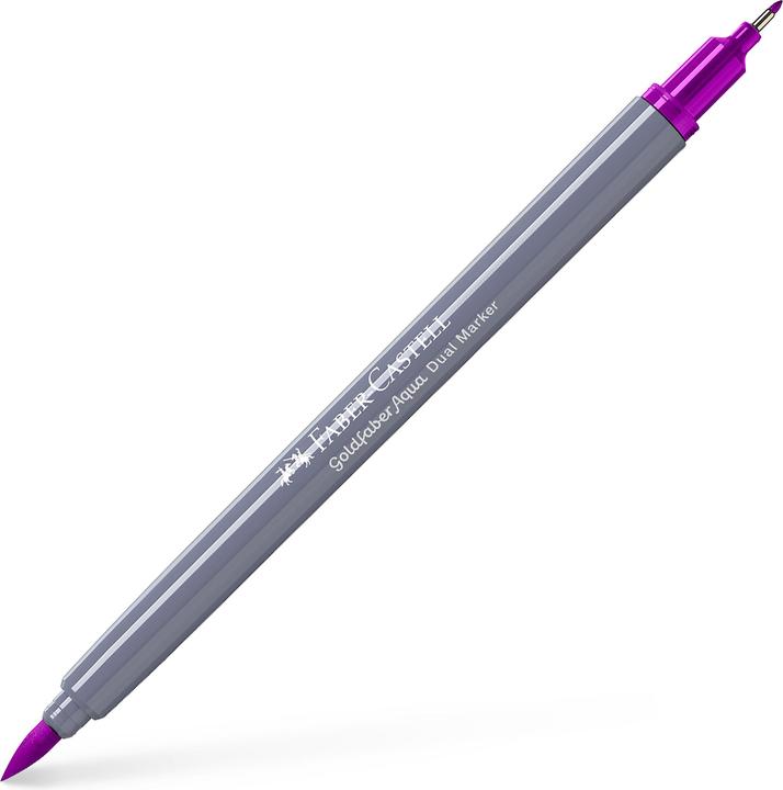 Actual product image Faber-Castell Dual Marker Goldfaber Aqua (Magenta, 0.40 mm, 1 x)