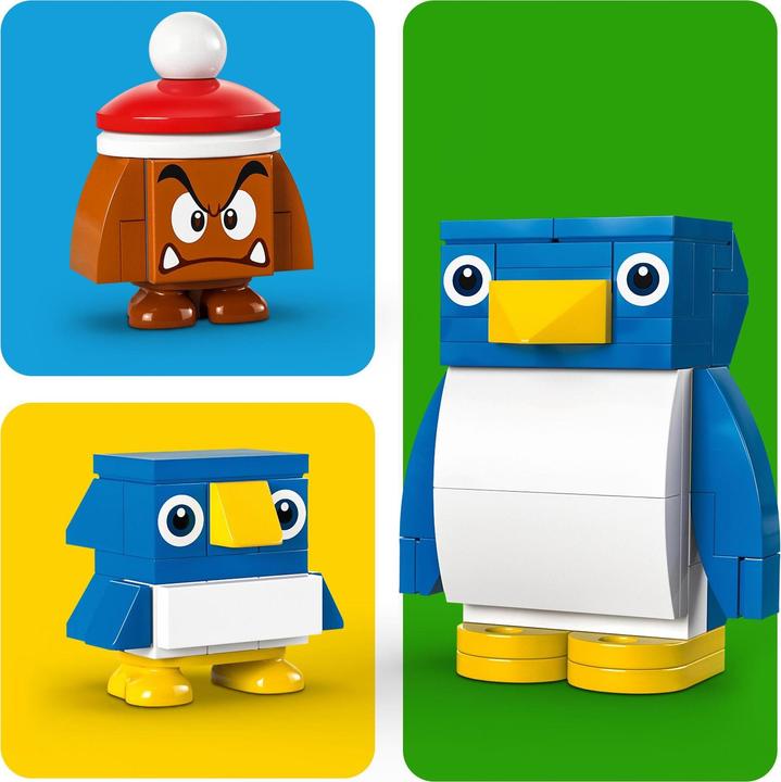 Actual product image LEGO 71430 Snow adventure with the penguin family - extension set (71430, LEGO Super Mario)