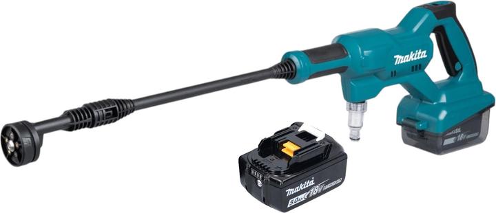 Produktbild Makita DHW 180 T1 Akku Druckreiniger 18 V 24 bar + 1x Akku 5,0 Ah - ohne Ladegerät (Akkubetrieb)