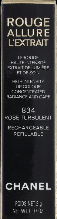 Image du produit Chanel Rouge Allure L'Extrait No 834 (834 Rose Turbulente)