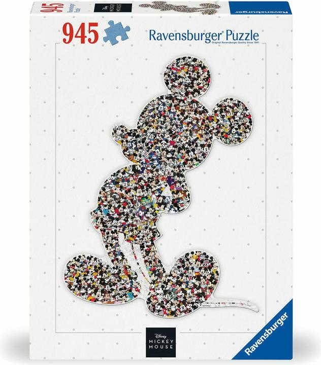 Produktbild Ravensburger Puzzle 12000075 - Shaped Mickey - 945 Teile Disney Puzzle für Erwachsene und Kinder ab (945 Teile)
