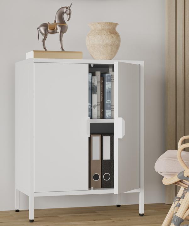 Produktbild VCM Stahl Kommode Sideboard Flokas S (80 x 60 x 35 cm)