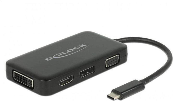 Delock USB-C zu (DVI, HDMI, VGA, DP, 15 cm)