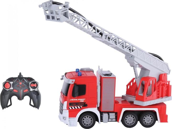 Actual product image Lexibook CROSSLANDER PRO Remote Control Fire Truck with Ladder, Water Sprayer, Light and Sound Effects