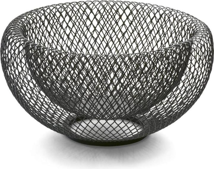 Produktbild Philippi Fruitschaal | Prachtige eyecatcher | Mesh Schaal XL | | Poedercoating staal (40 x 14 cm)