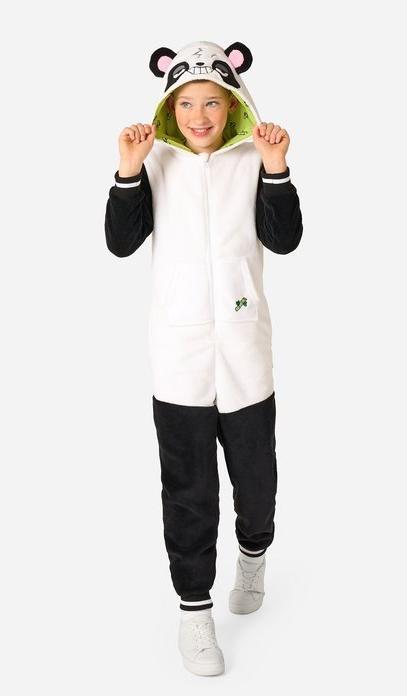 Produktbild OppoSuits Panda Onesie für Kinder (158, 164, 170, 176)