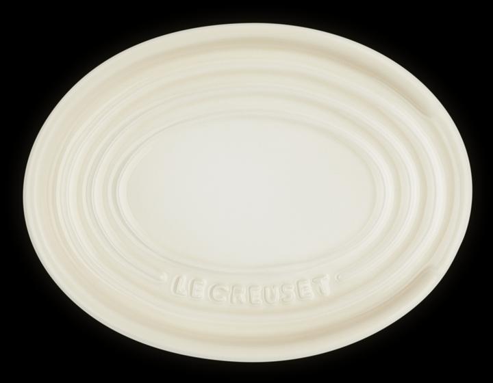 Produktbild Le Creuset Creuset ova Löffelablage aus Steinzeug Meringue