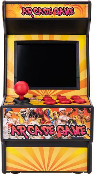 VR Shinecon Mini-Arcade Terminal 156 Spiele Retro-Look Modell 4 Gelb