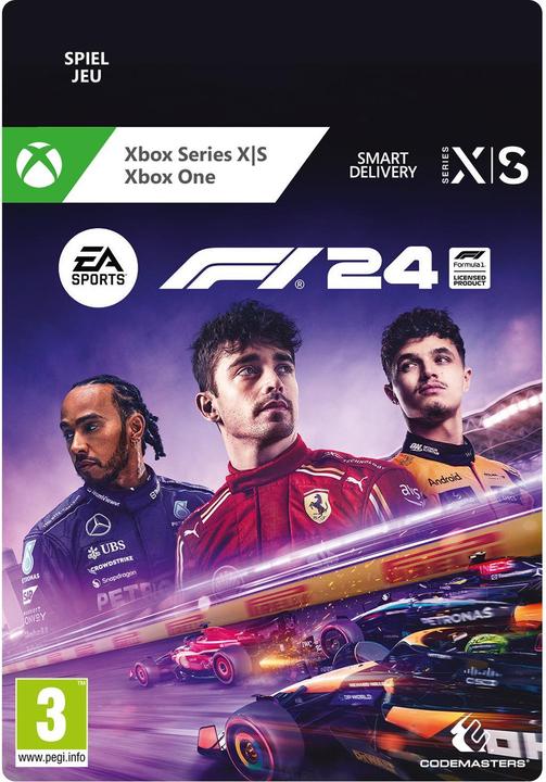 Image du produit Microsoft Code de téléchargement Xbox F1 24 Standard Edition (Xbox Series S, Xbox Series X, Xbox One S)