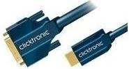 Produktbild clicktronic HDMI (Typ A) — DVI (1 m, HDMI, DVI)
