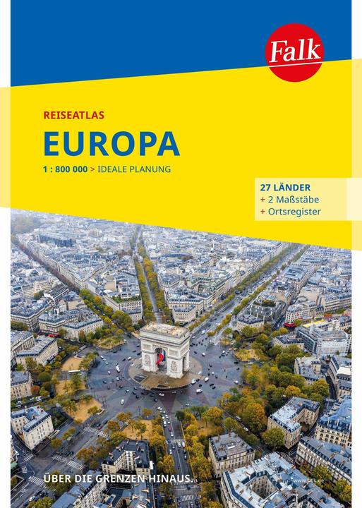 Produktbild Falk Reiseatlas Europa 1:800.000