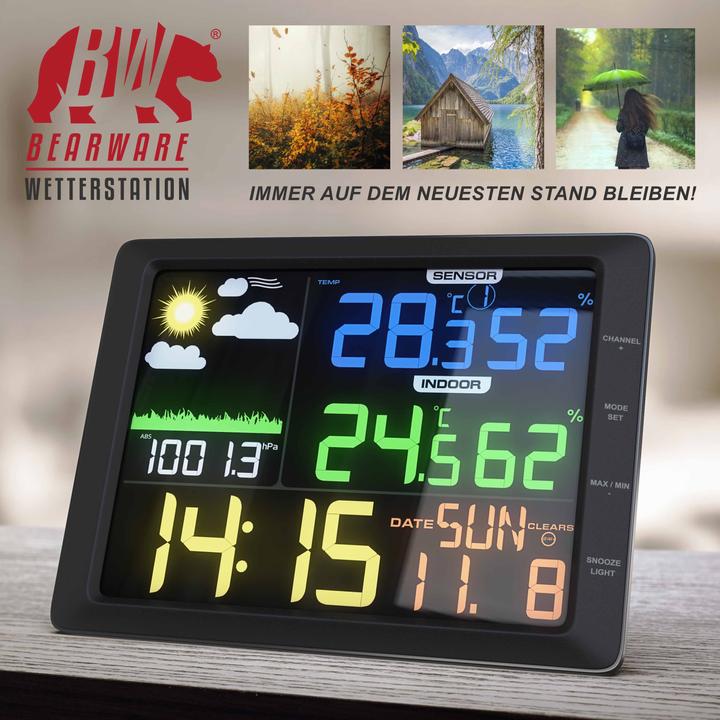 Actual product image Bearware Weather station
