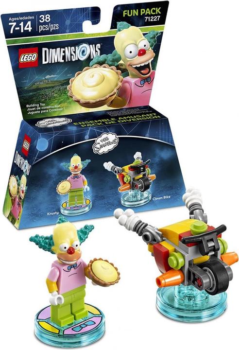 Actual product image LEGO Dimensions Krusty the Clown Fun Pack