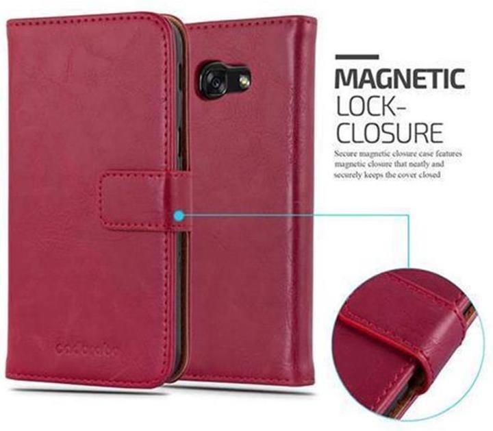 Produktbild Cadorabo Luxury Book Hülle (Samsung Galaxy A3 (2017))