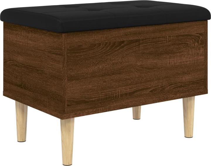 Actual product image VidaXL Bench with storage space Brown oak-look 62x42x46 (42 cm)