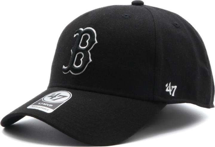 Actual product image 47 Brand MLB black Boston Red Sox MVP Snapback OSFA (One size)
