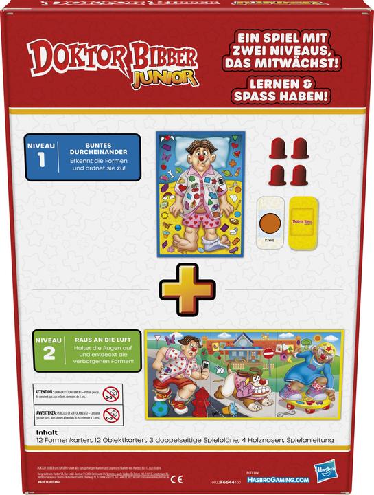 Produktbild Hasbro Gaming Doktor Bibber Junior (Deutsch)