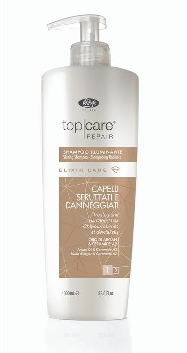 Actual product image Lisap Top Care Repair Elixir Care Shampoo 1000ml (1000 ml, Liquid shampoo)