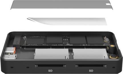 Actual product image Icy Box IB-CR602M-C31 (M.2 2280)