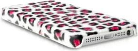 Immagine prodotto Ultra Case Custodia Wild Cat per iPhone 5/5S/SE Leopard Pattern bianco/rosso (Apple iPhone 5s, Apple iPhone 5, Apple iPhone SE)