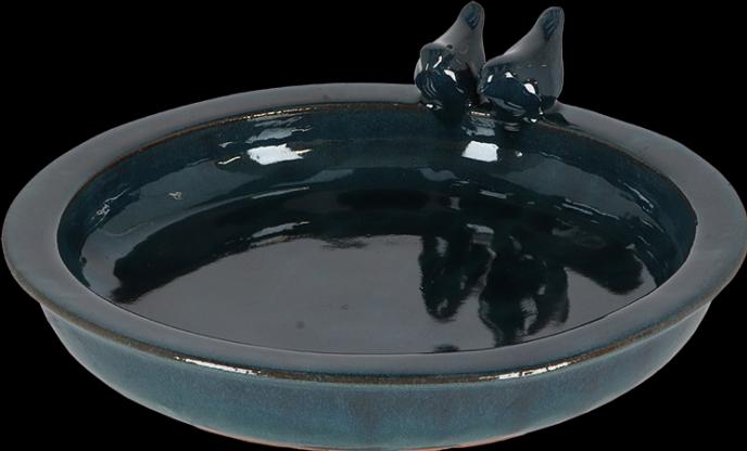 Actual product image Esschert Design Cast Iron Petal Bird Font