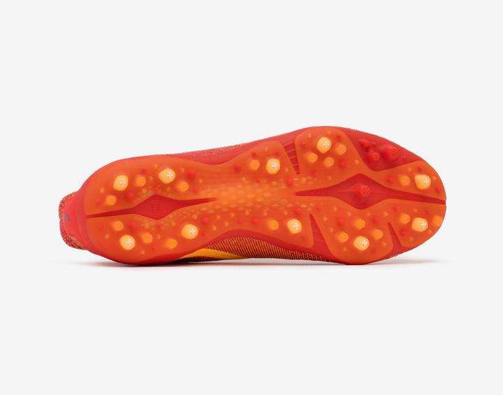 Actual product image Kipsta Kids' Lace-Up Football Boots Viralto III MG/AG - Ice Flame (38)