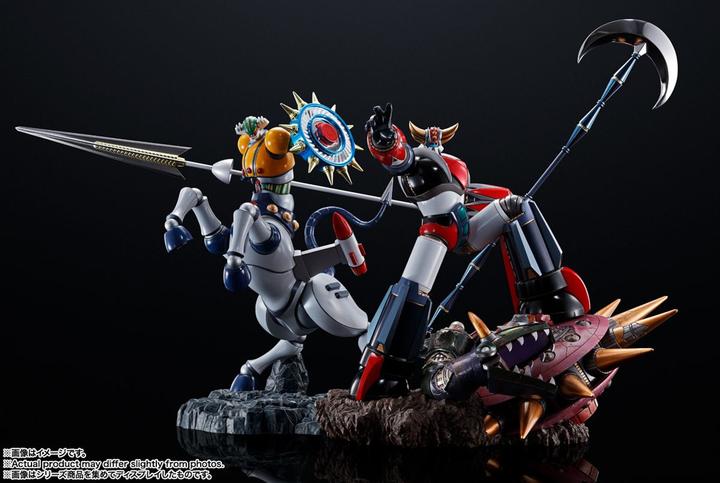 Actual product image Bandai Namco UFO Robot Grandizer statuette PVC Figuarts ZERO Metallic Touch UFO Robot Grandizer 19 cm