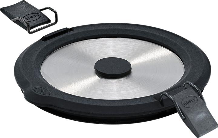 Produktbild Rösle Edelstahldeckel Flexx 2Go rund mit Clips 0.4 l (13.50 cm, Metall)