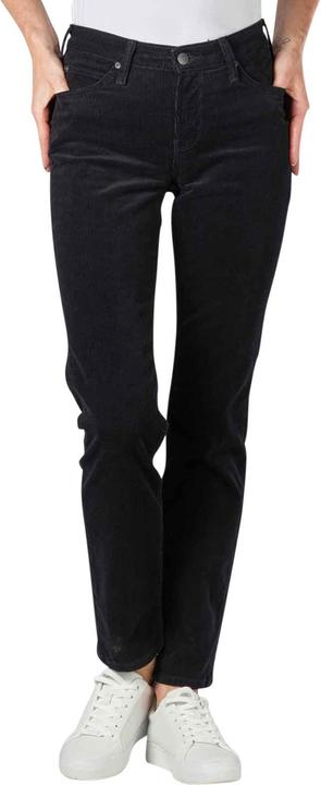 Lee Marion Cord Pant Straight Fit Black