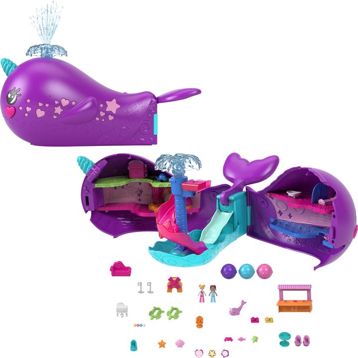Actual product image Mattel COF NARVAL 61CM+2FIG POLLY