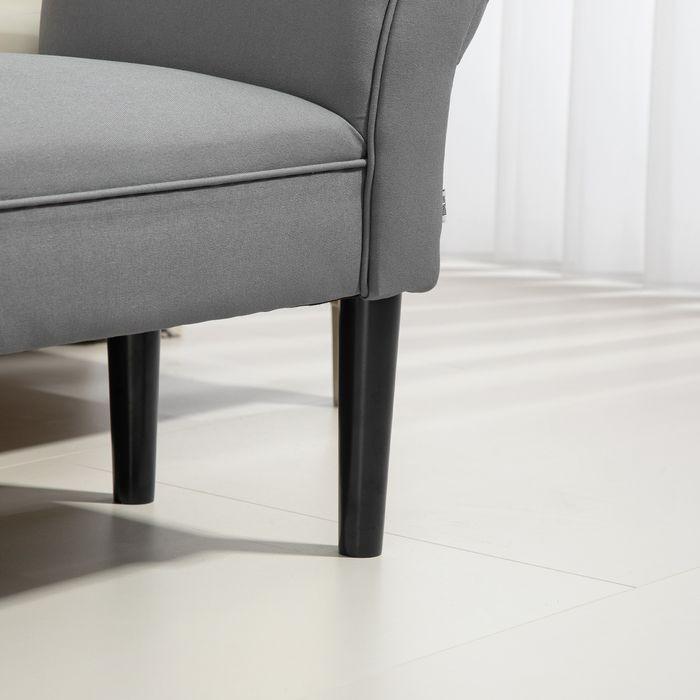 Produktbild Swisshandel24 Bettbank, Polsterbank, Sitzbank, Flurbank für Schlafzimmer, bis 130 kg Grau (36 cm)
