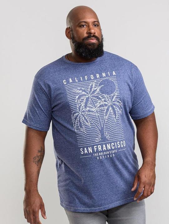 Actual product image DUKE TShirt Oscar with SanFranciscoPrint Oversizes (S)