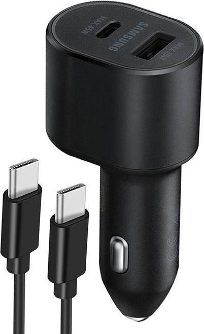 Productafbeelding Samsung DUBBELE SNELLE AUTOLADER 45W & 15W EP-L5300XB ZWART