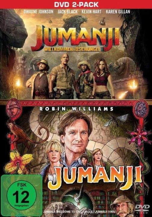 Actual product image Sony Jumanji / Jumanji: Welcome to the Jungle (DVD, German)