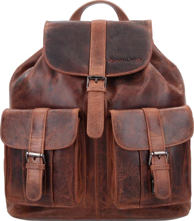 Produktbild Greenland Nature Montana City Rucksack Leder 34 cm (12 l)